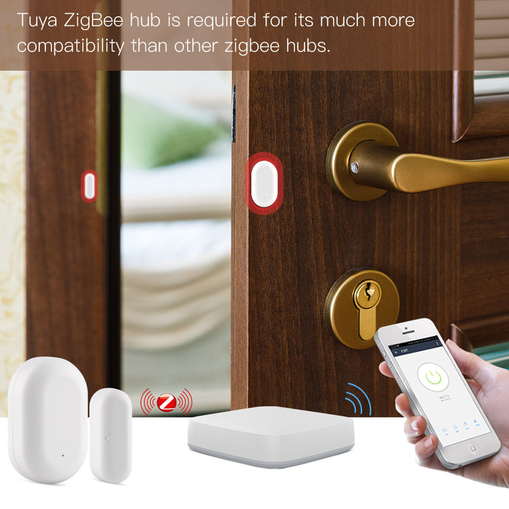 Tuya ZigBee hub is required for its much more compatibility than other zigbee hubs.