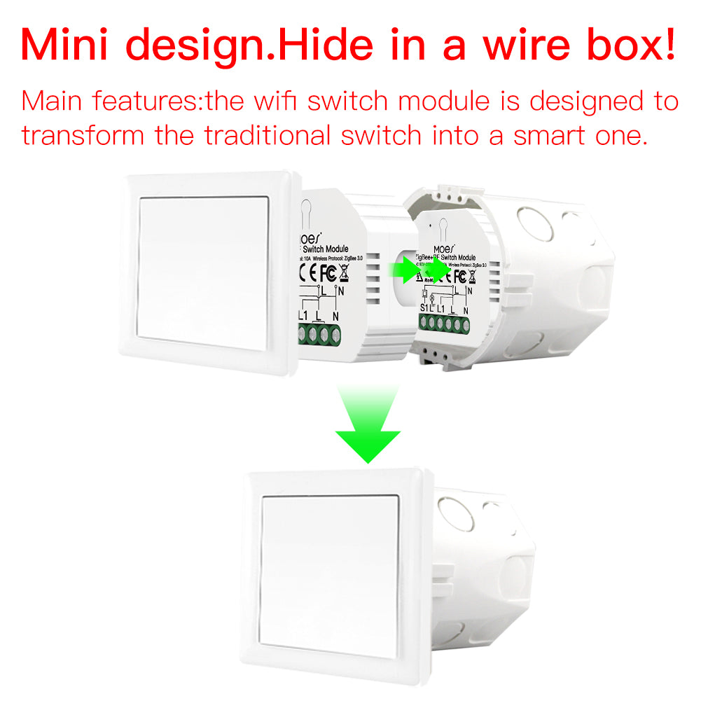 Mini design.Hide in a wire box