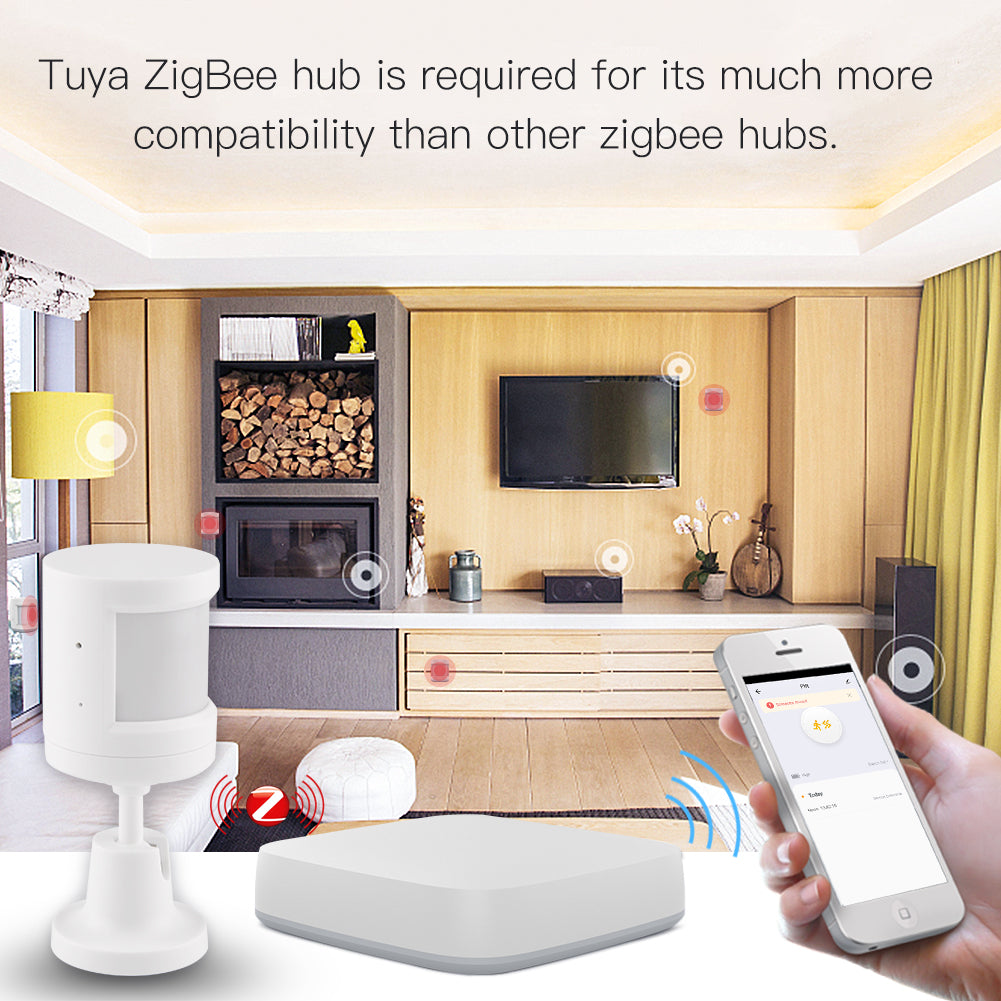 Tuya ZigBee hub is required for its much more compatibility than other zigbee hubs.