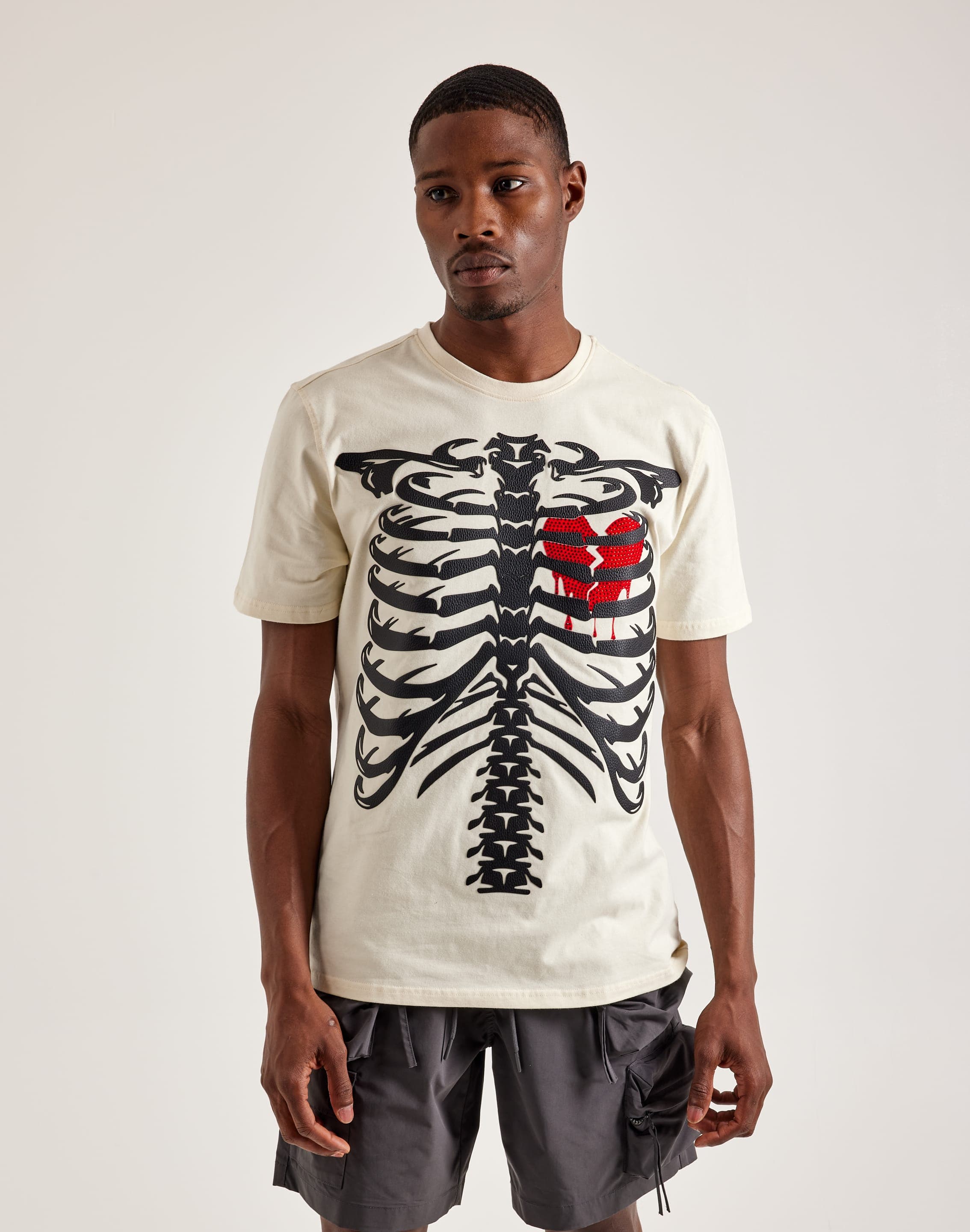 Roku Studio Skeleton Chest Tee