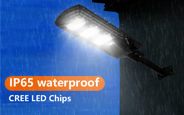 100w-200w-300w All in One Solar Street Lights IP65 Waterproof Motion Sensor