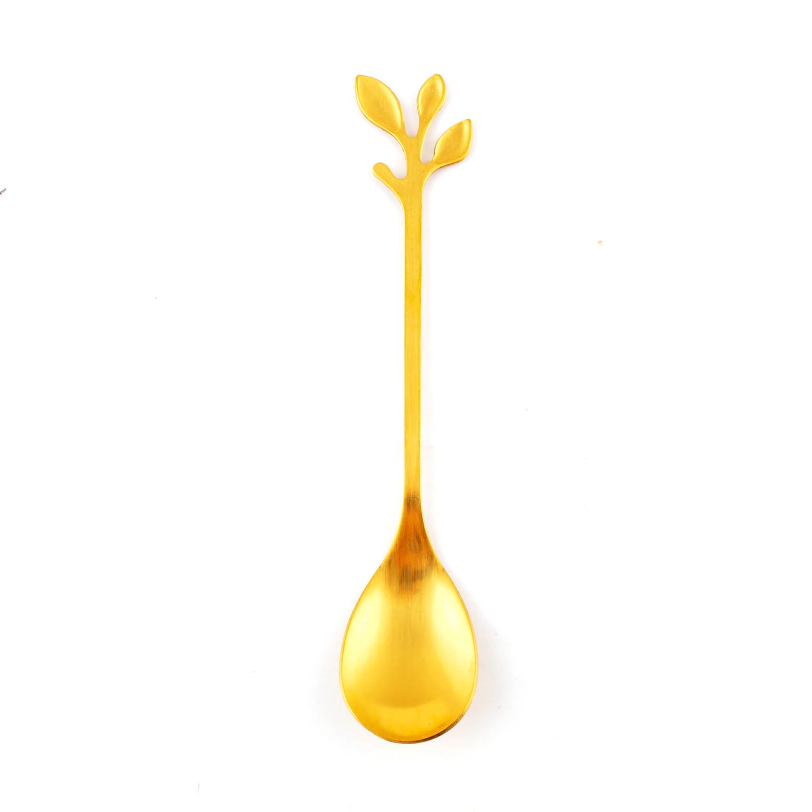 Demi Leaf Spoon (Stainless Steel or Gold Option)