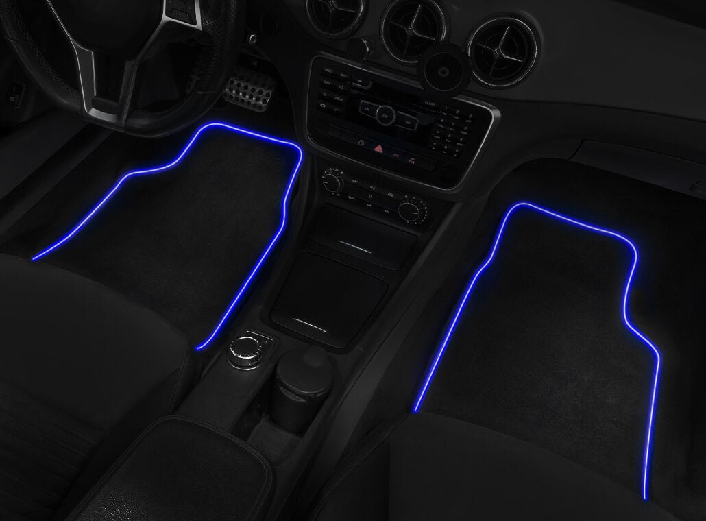 TYPE S 2PC LED Glow Floor Mats