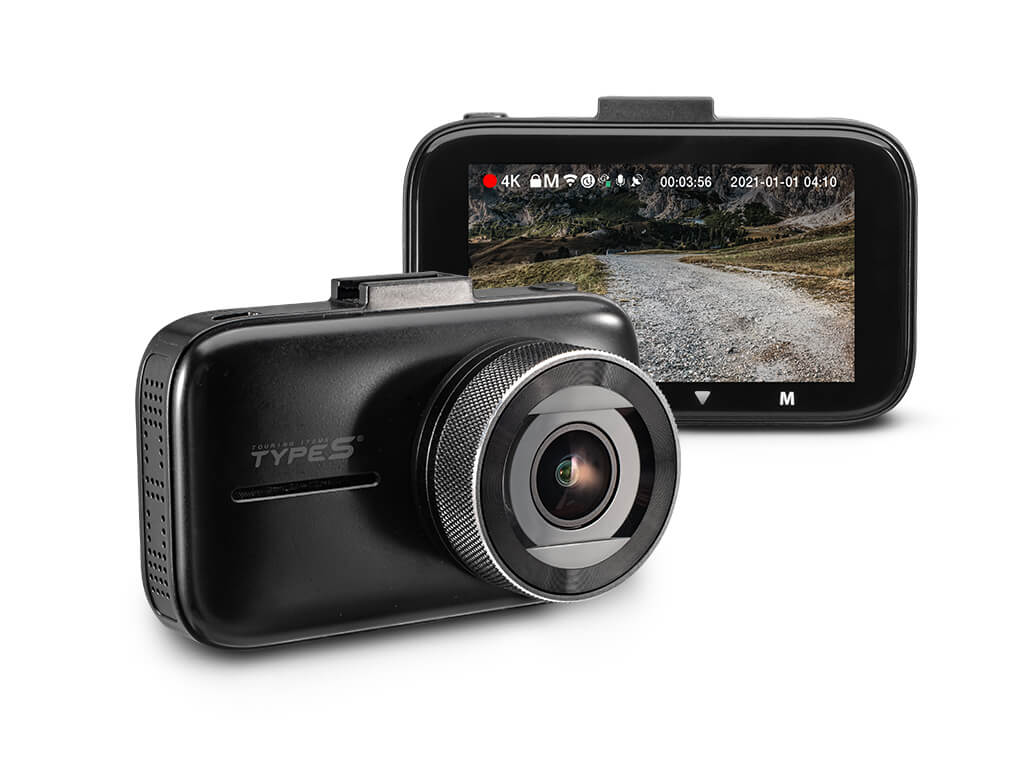 TYPE S S401 Ultra HD 4K Dashcam with App Control