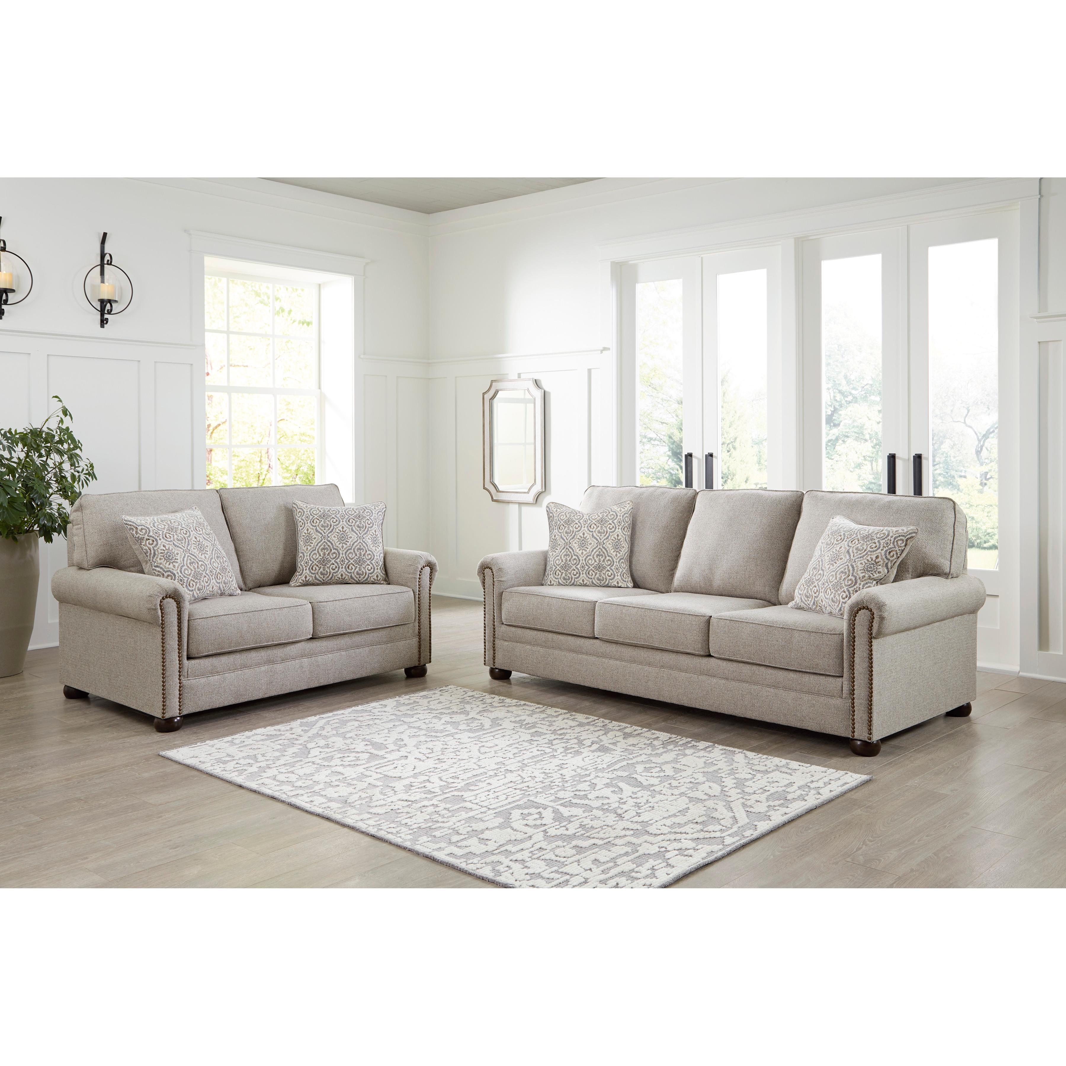 Signature Design By Ashley Gaelon 37307 2 Pc Living Room Set