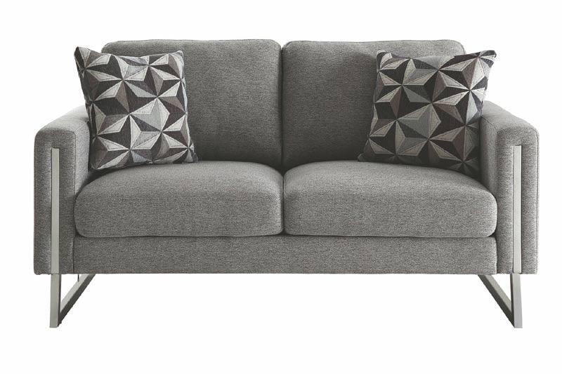 Coaster Furniture - Stellan Grey 2 Piece Sofa Set - 551241-S2