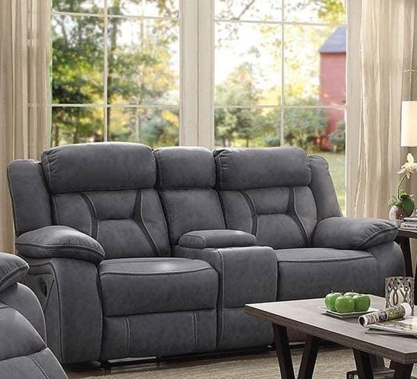 Coaster Furniture - Houston Stone 3 Piece Motion Living Room Set - 602261-S3