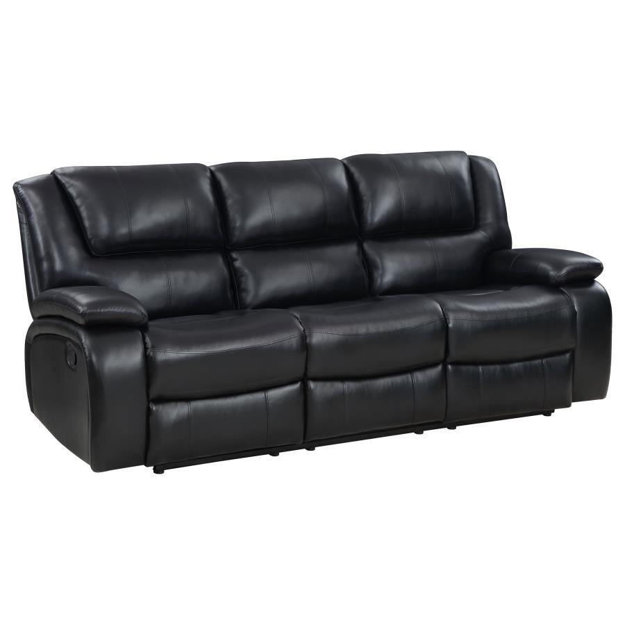 Motion Sofa And Loveseat Set - Black