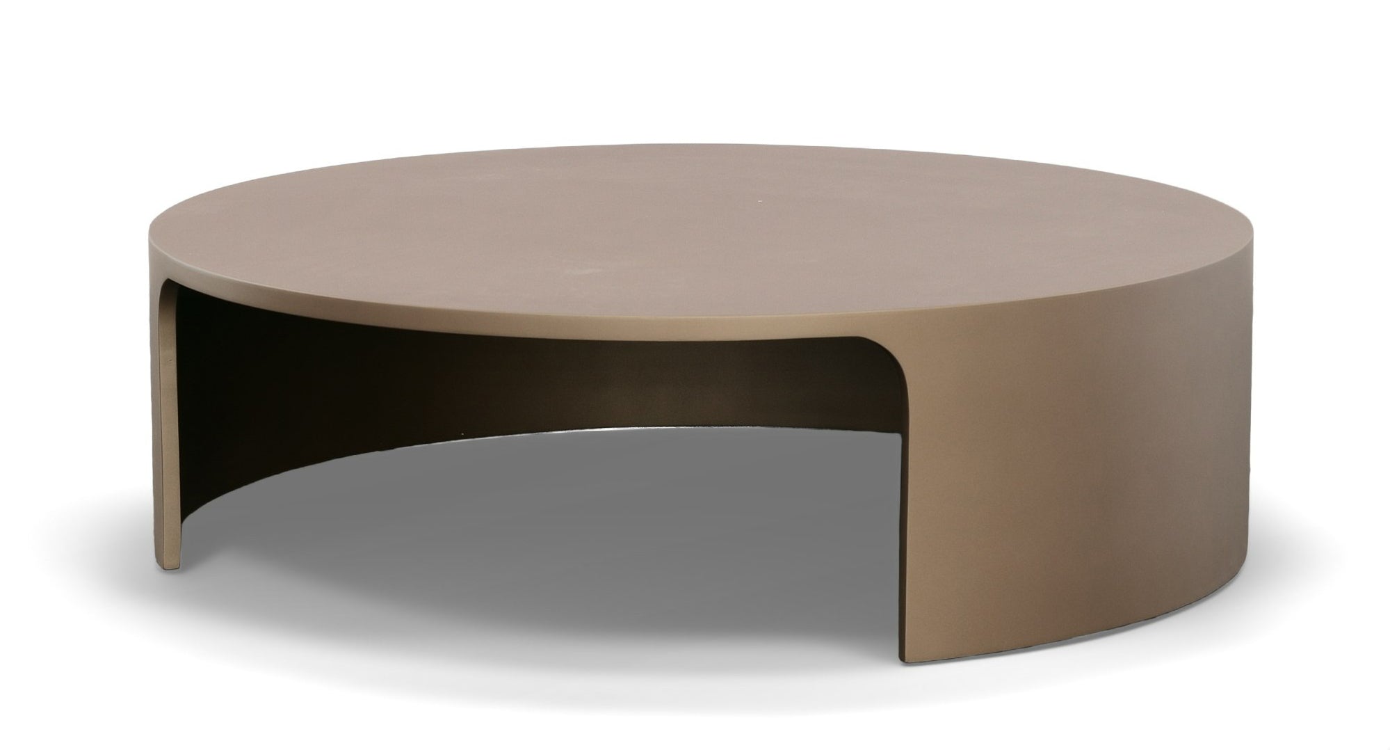Vig Furniture Modrest - Laura Modern Round Large Coffee Table