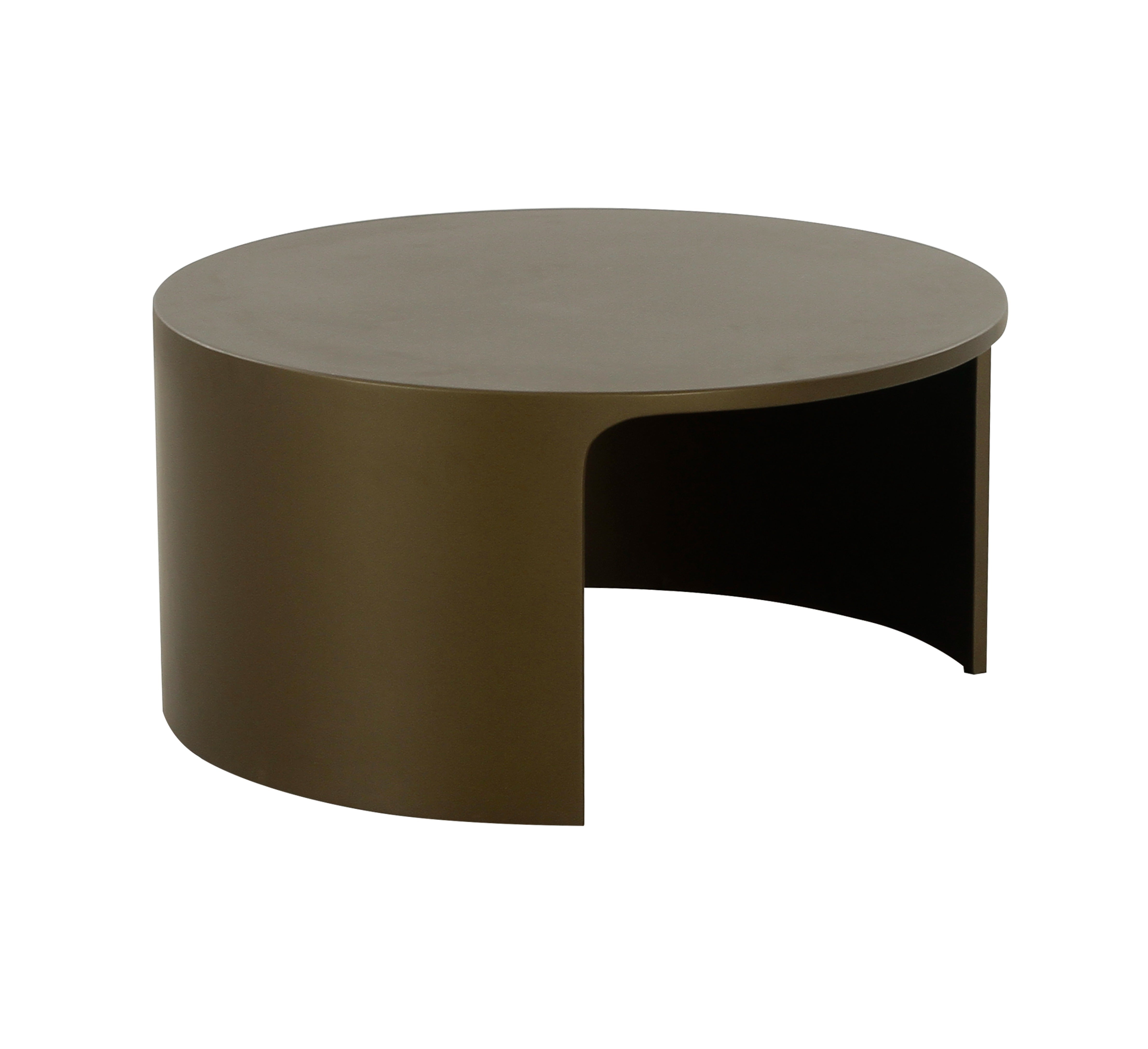 Vig Furniture Modrest - Laura Modern Round High Coffee Table