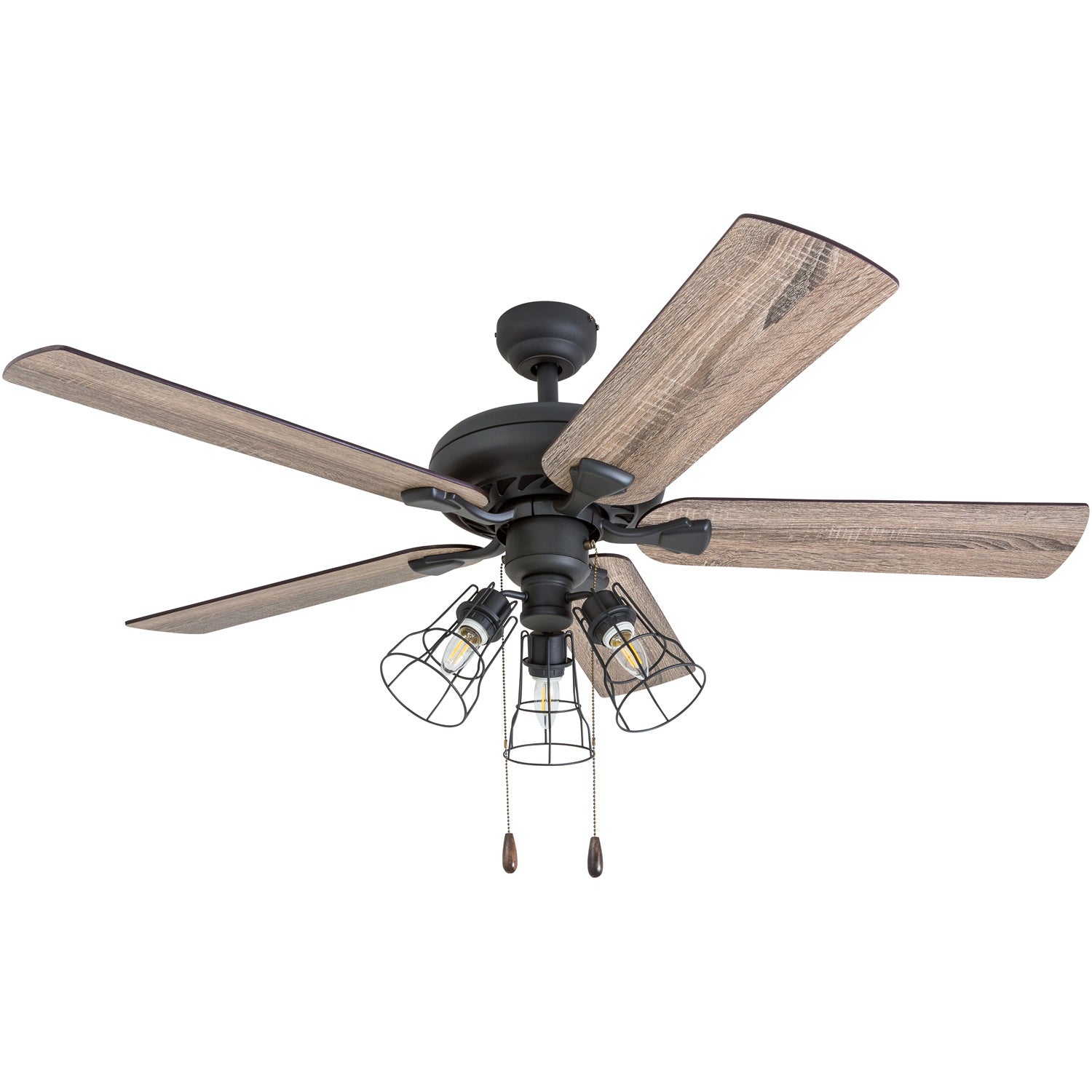 52 Inch Lincoln Woods, Bronze, Remote Control, Ceiling Fan