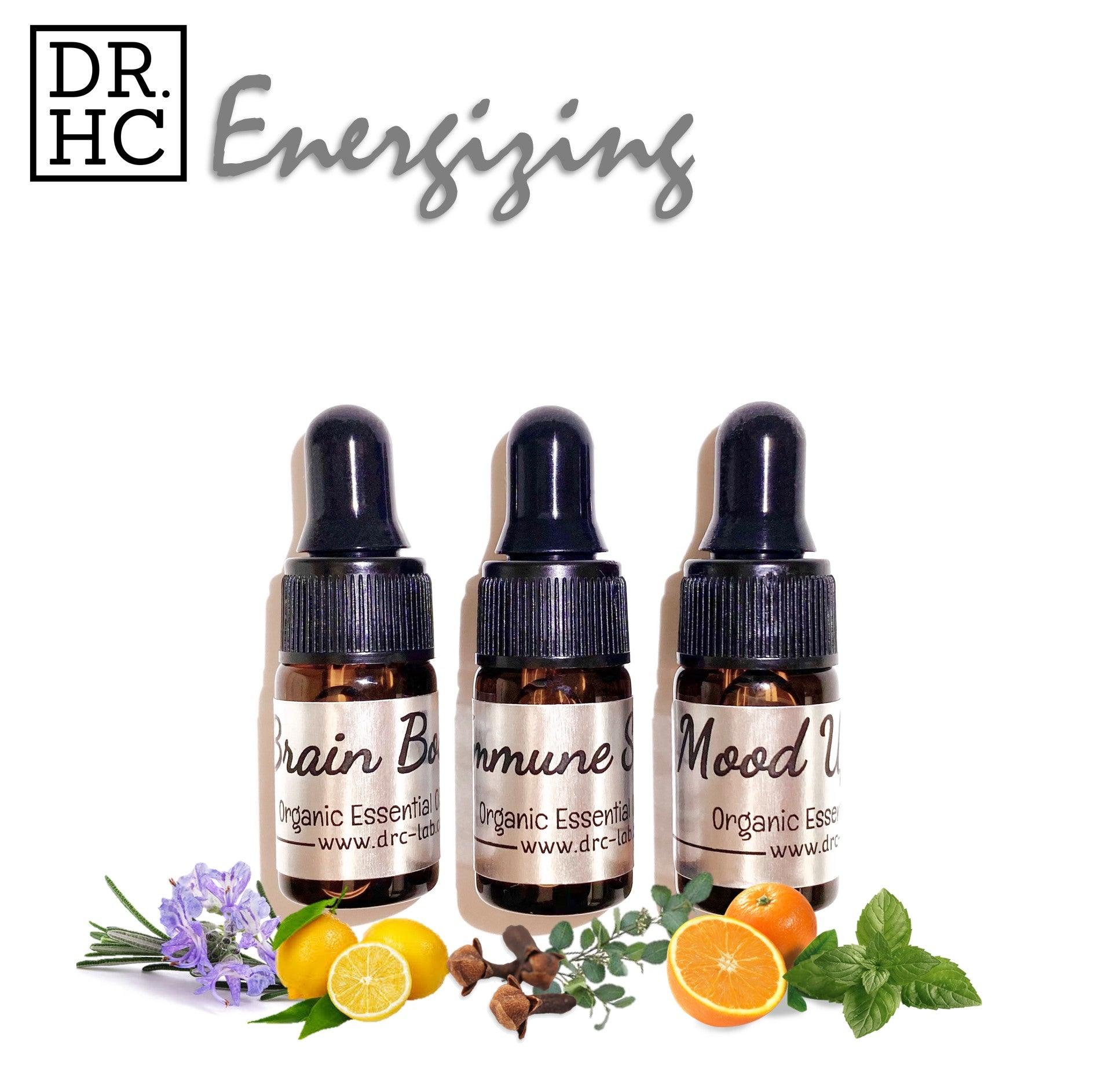 DR.HC Face & Body Therapy Ultra-Pure Healthy Essential Oil Blend Set - ENERGIZING (5ml x Set of 3)