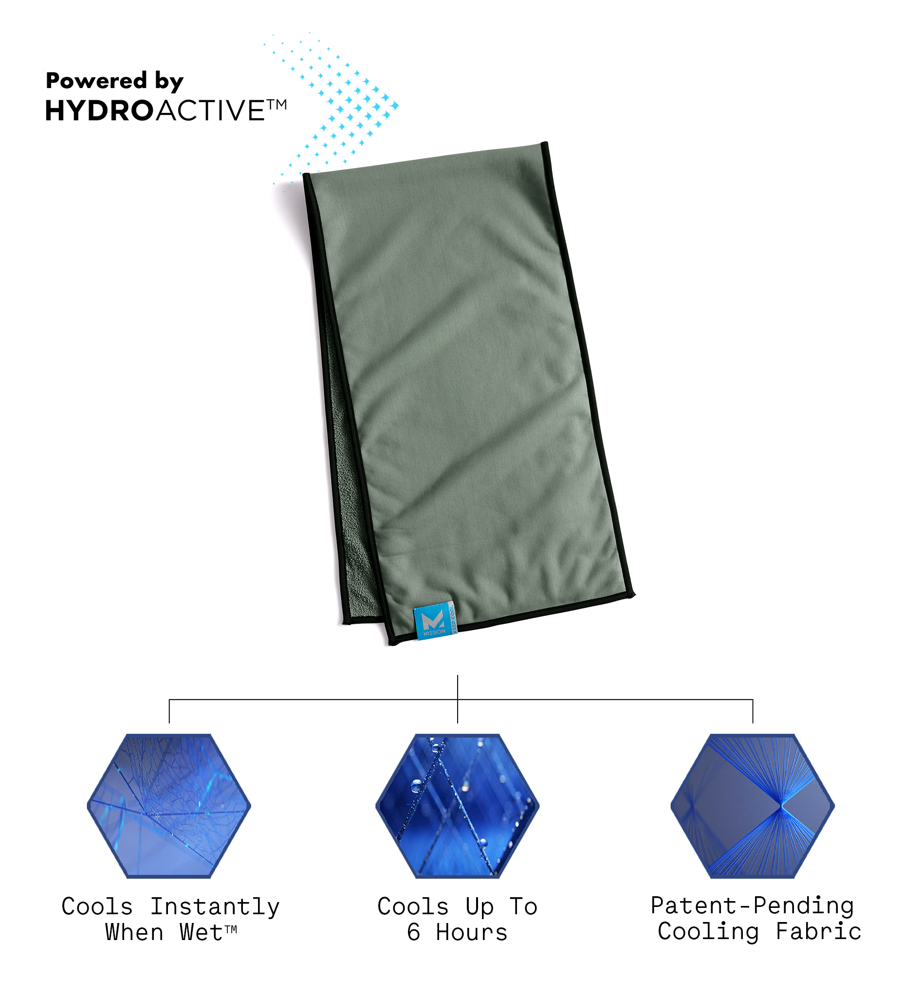 Dual Action Cooling & Drying Towel