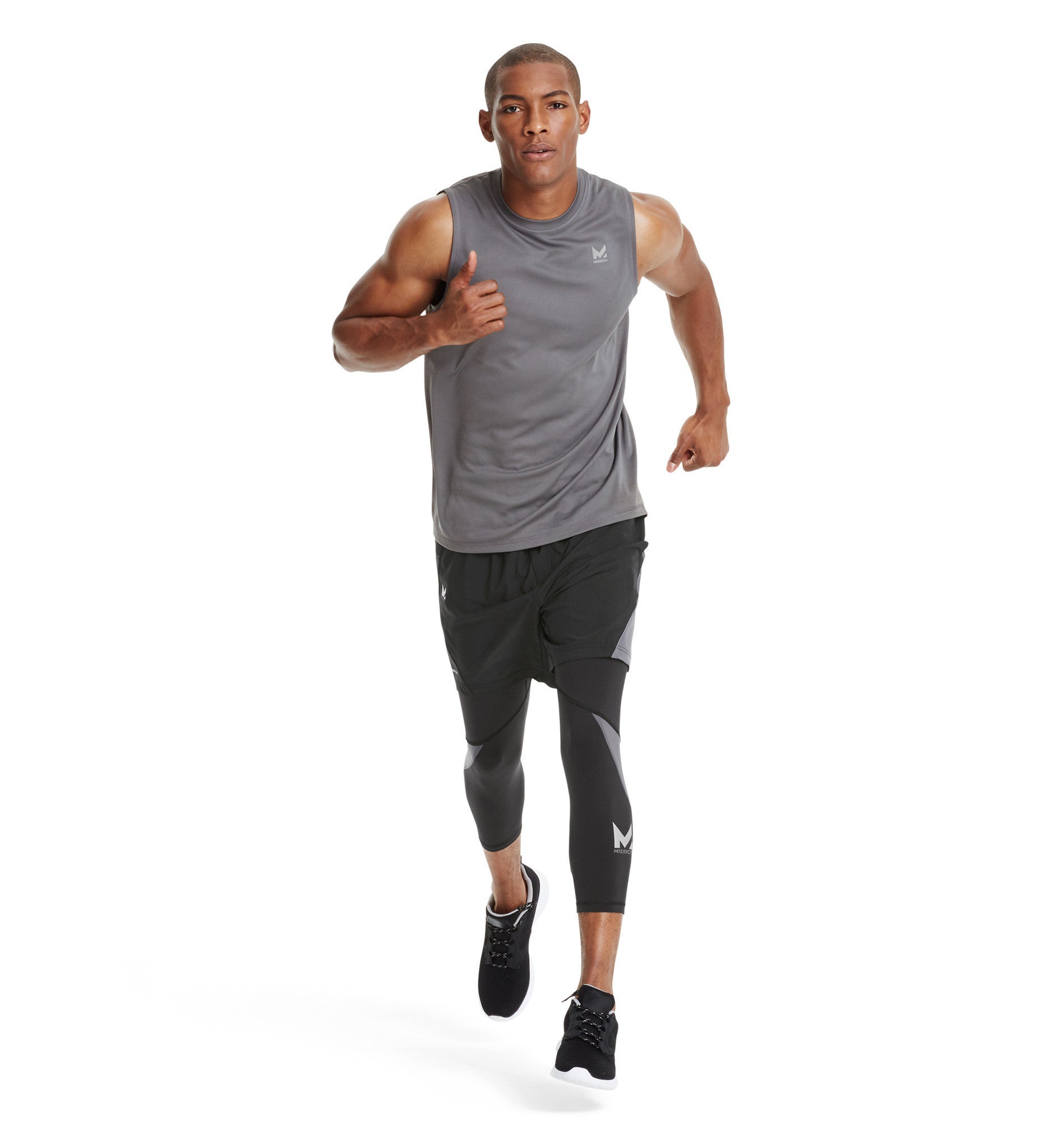 VaporActive Alpha Sleeveless T-Shirt | Iron Gate