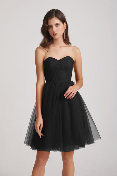 black bridesmaid dresses