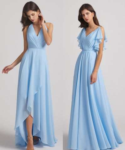 chiffon bridesmaid dresses