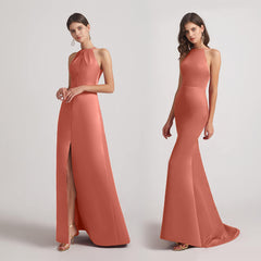 halter bridesmaid dresses