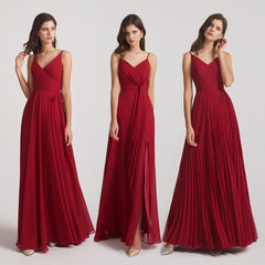 tie waist bridesmaid dresses