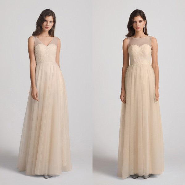 tulle bridesmaid dresses