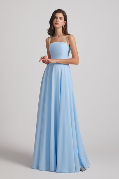 chiffon bridesmaid dress