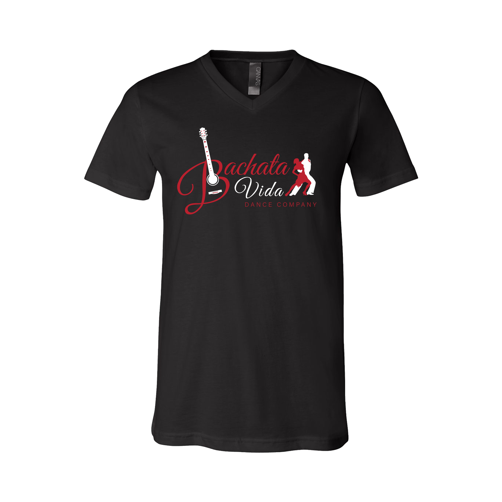  Bachata Vida Team Gear Unisex Jersey V-Neck Tee 