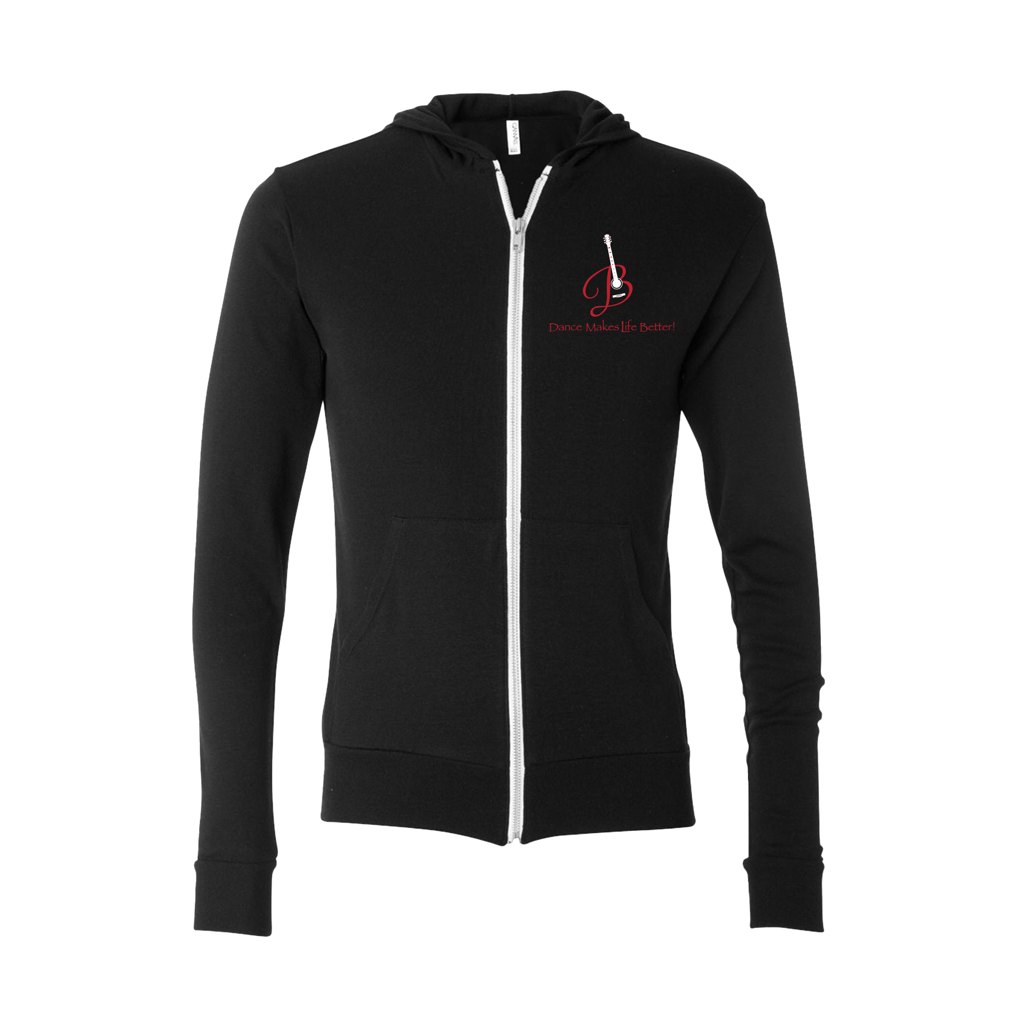  Bachata Vida Team Gear Full-Zip Hooded Long Sleeve 