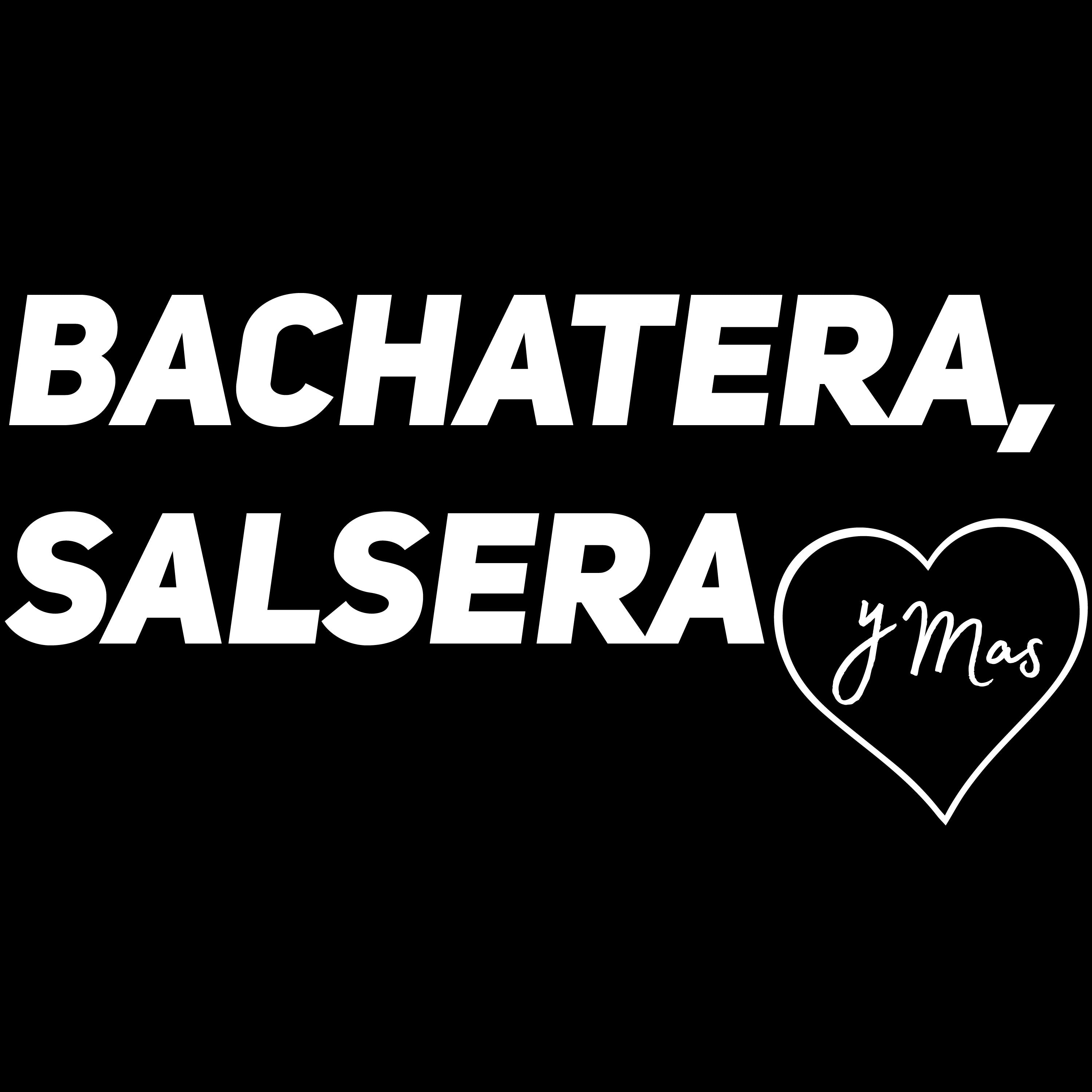  Bachatera Salsera y Mas Apparel Design 