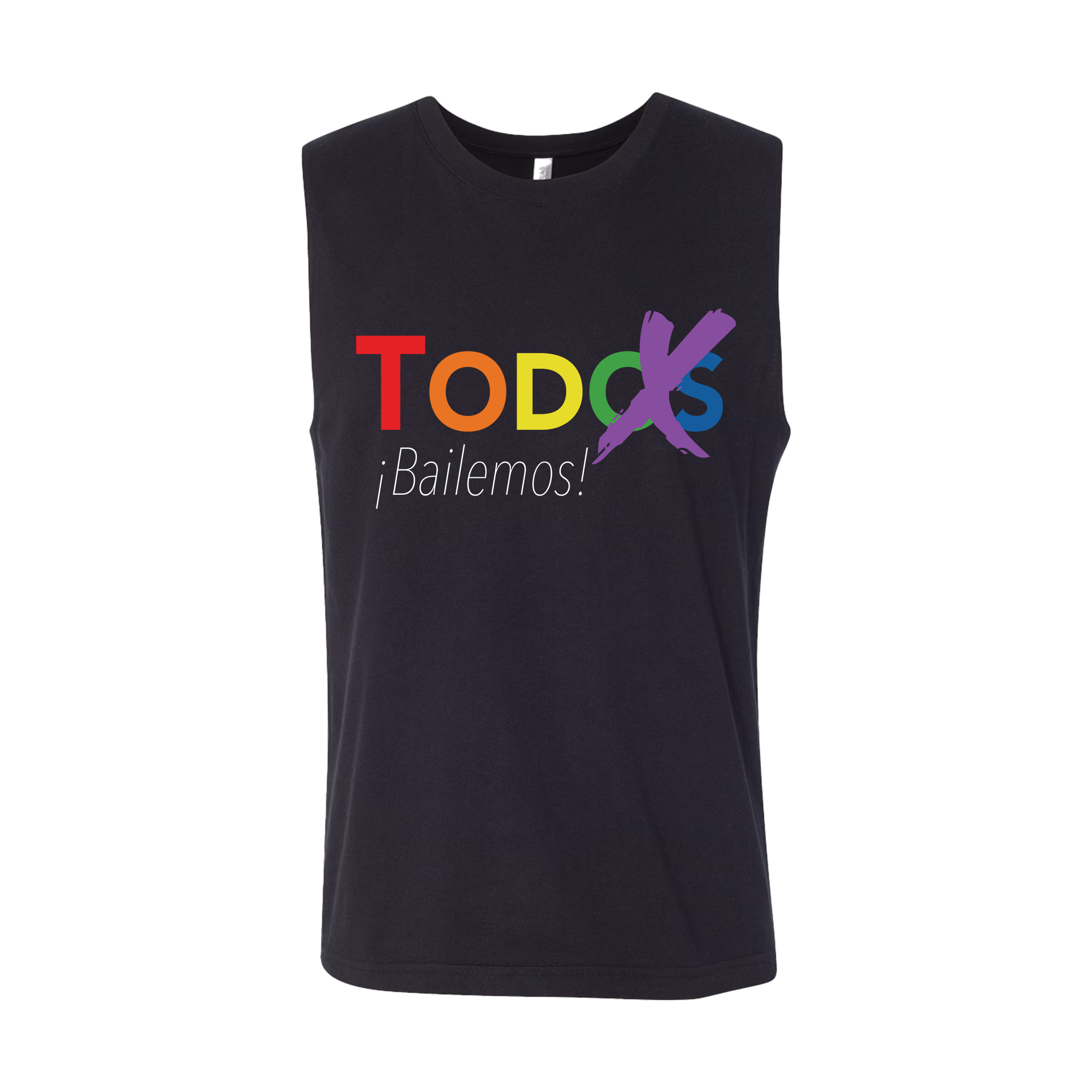  TodX ¡Bailemos! Muscle Tank 