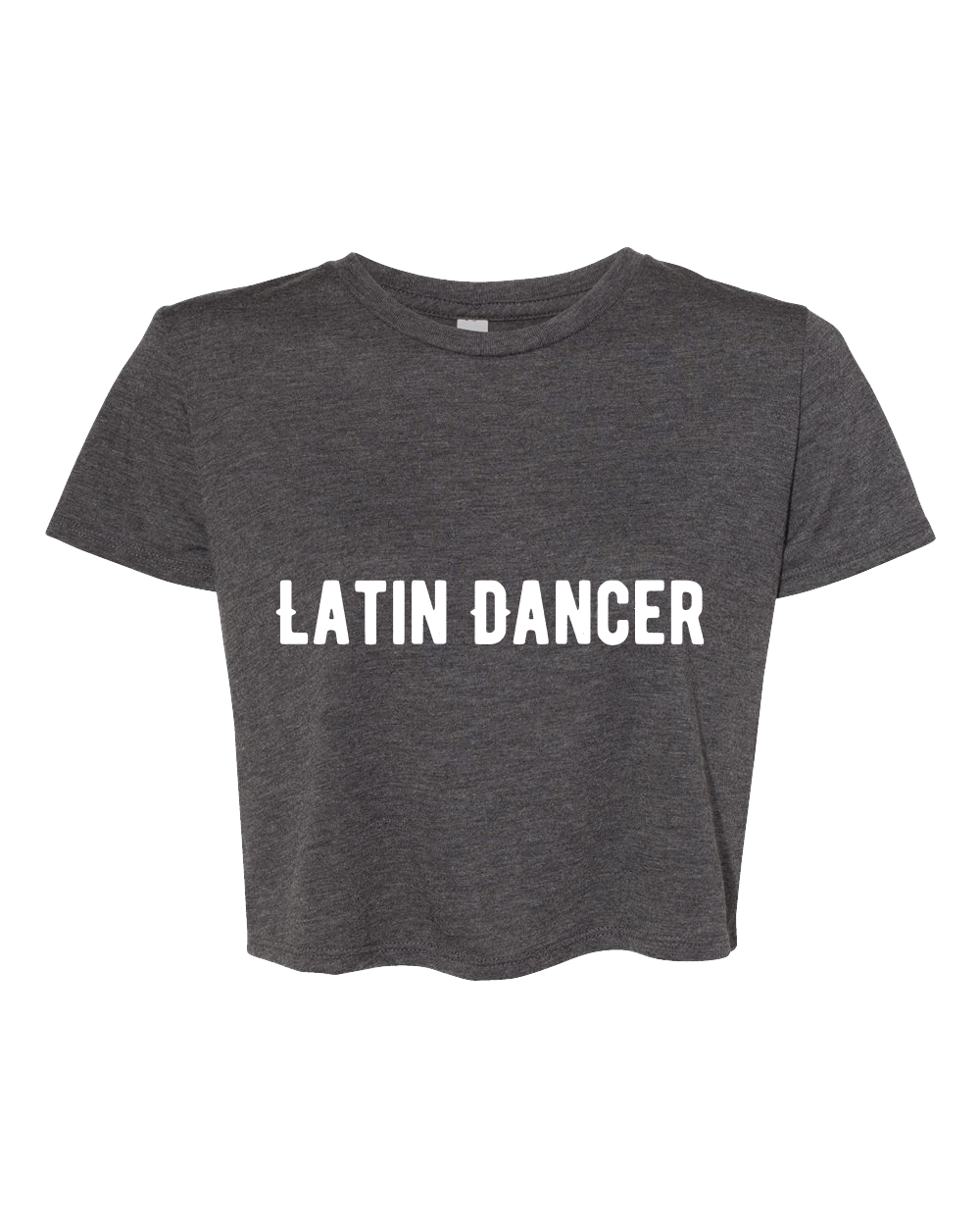  Latin Dancer Flowy Crop Tee 