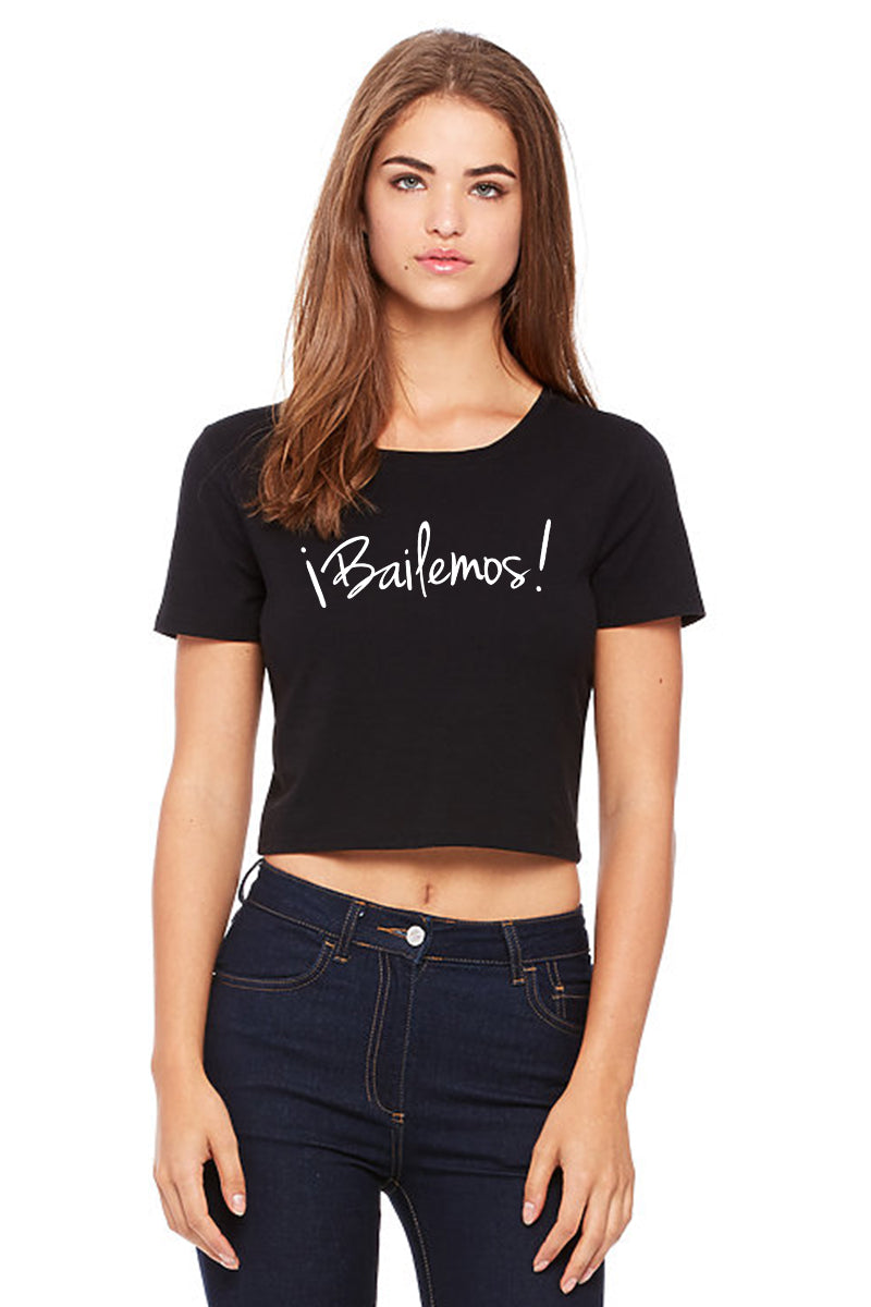  Bailemos Crop Tee 