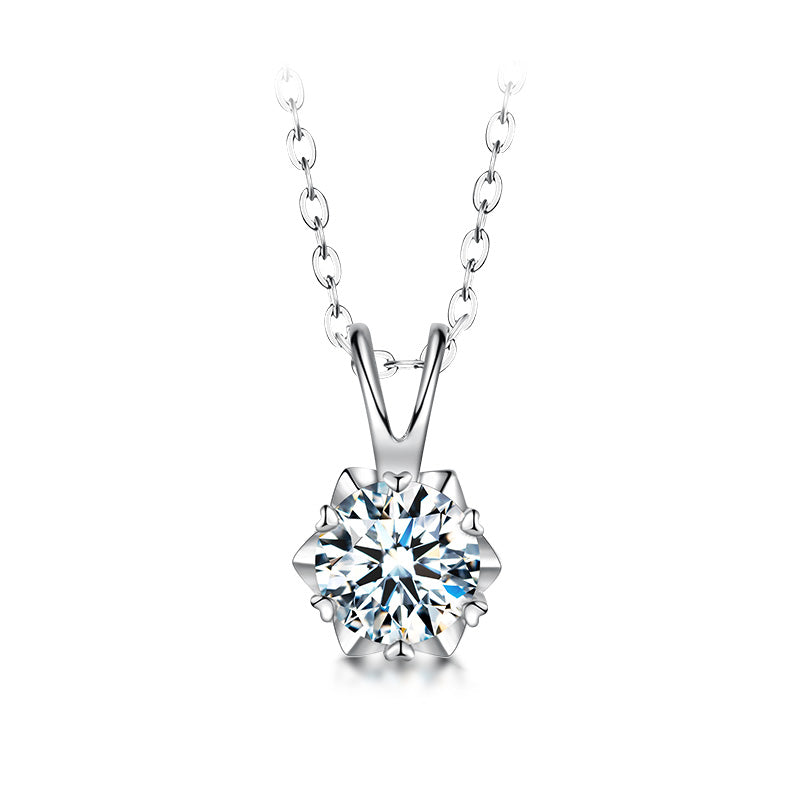 necklace diamond moissanite