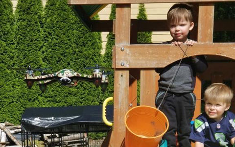 fly a Snaptain drone safely