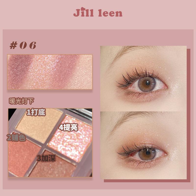 JILL LEEN 4 Colors Mini Eyeshadow JL023