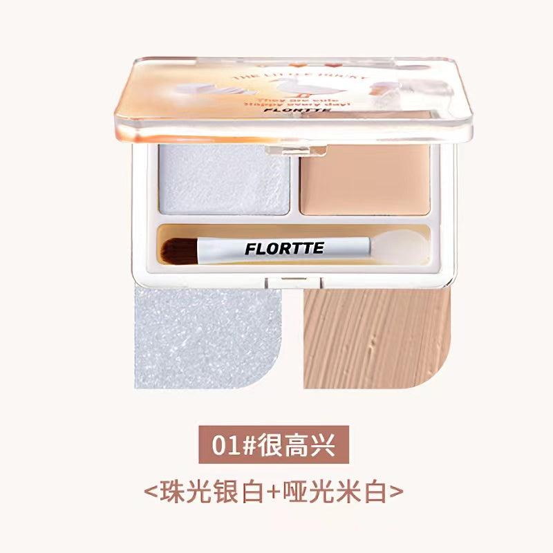 Flortte They Are Cute Two-Color Cream Highlighter FLT041