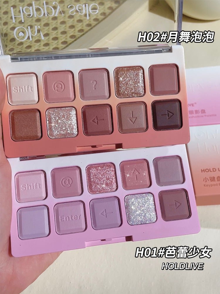 HOLD LIVE Ten Colors Eye Palette HL653