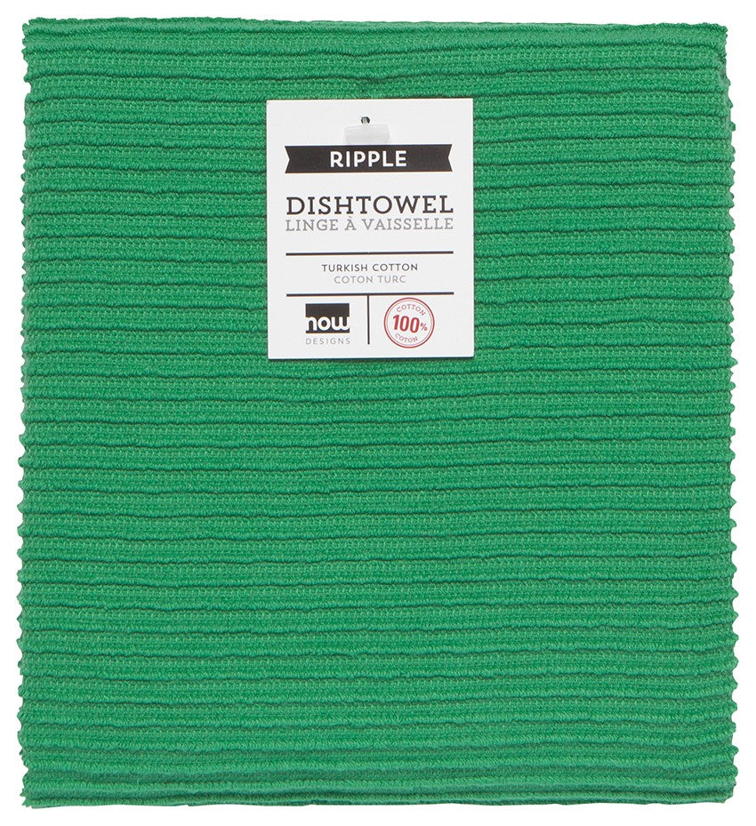 Ripple Dishtowel Green