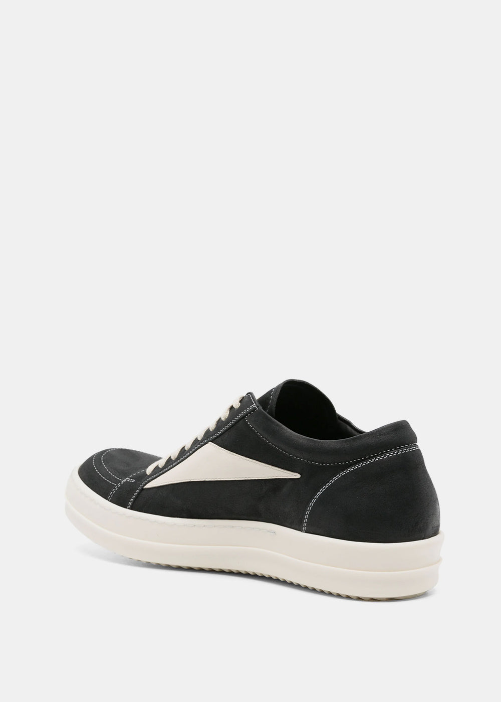 RICK OWENS Black & Milk Vintage Sneakers