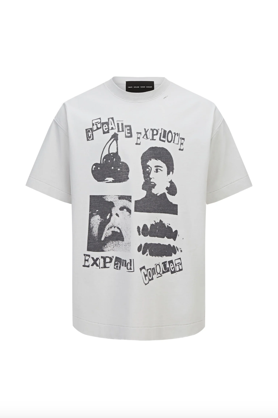 CEEC Dadaism Rock Collage T-shirt