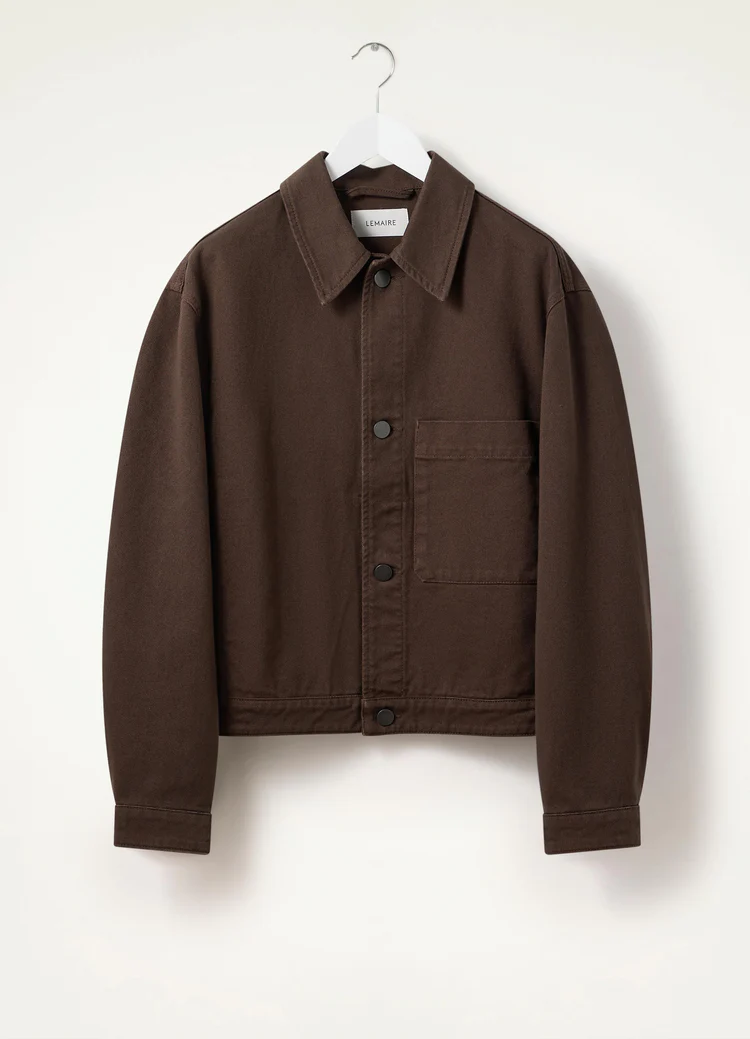 LEMAIRE Men Boxy Trucker Jacket