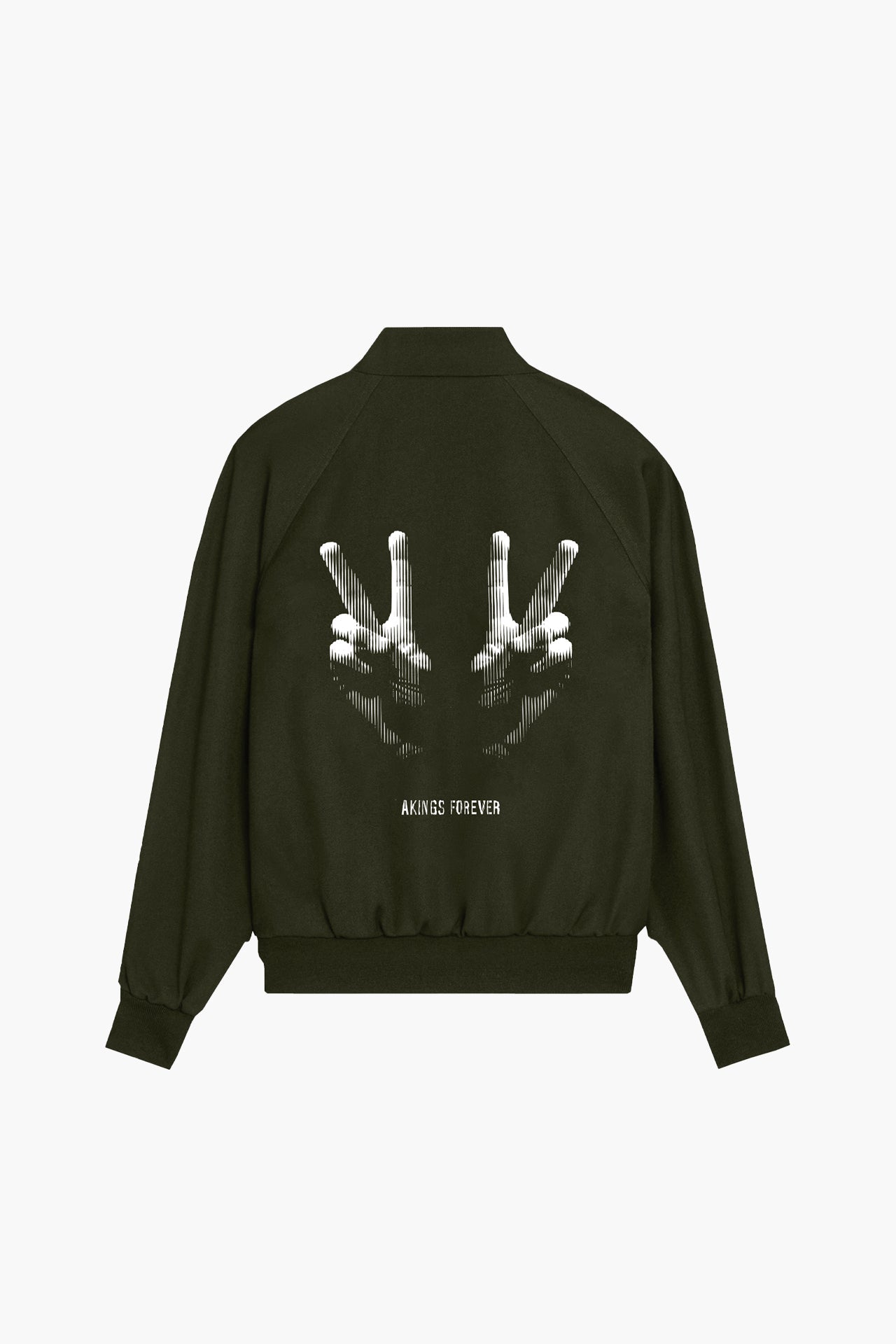 AKINGS PEACE QUARTER ZIP SWEATSHIRT