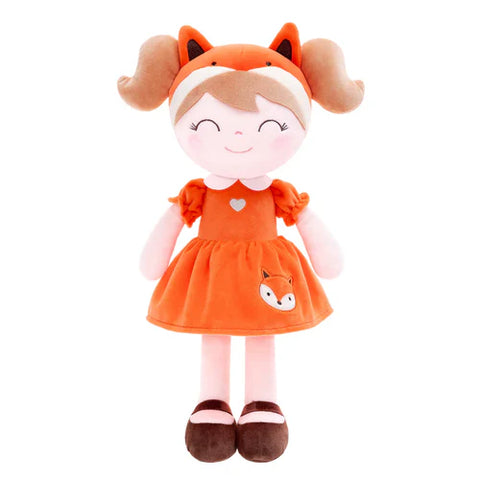 Gloveleya Personalized Forest Animal Fox Doll