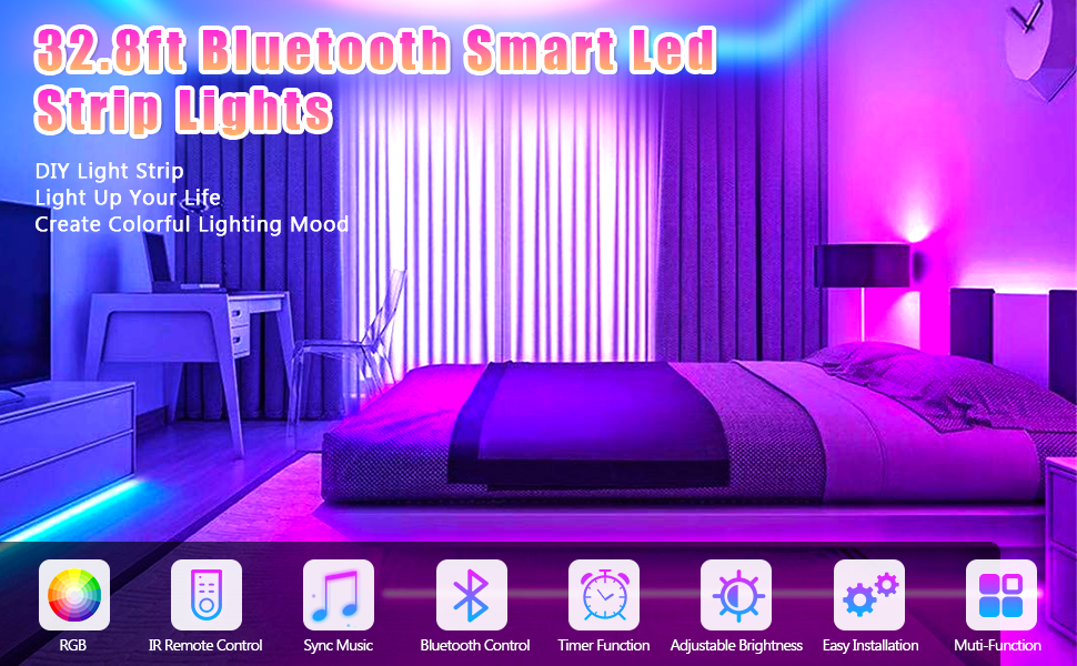 bluetooth led strip light