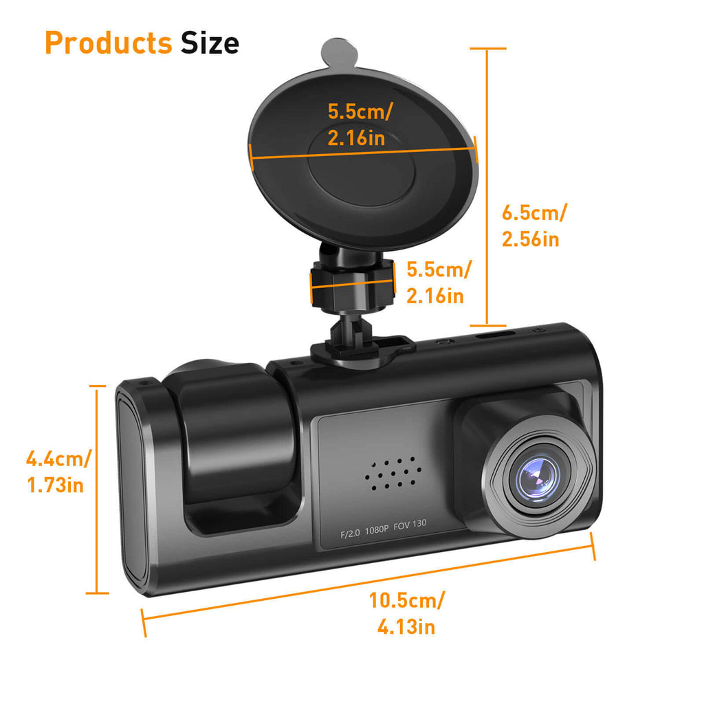 Products Size, dashcam