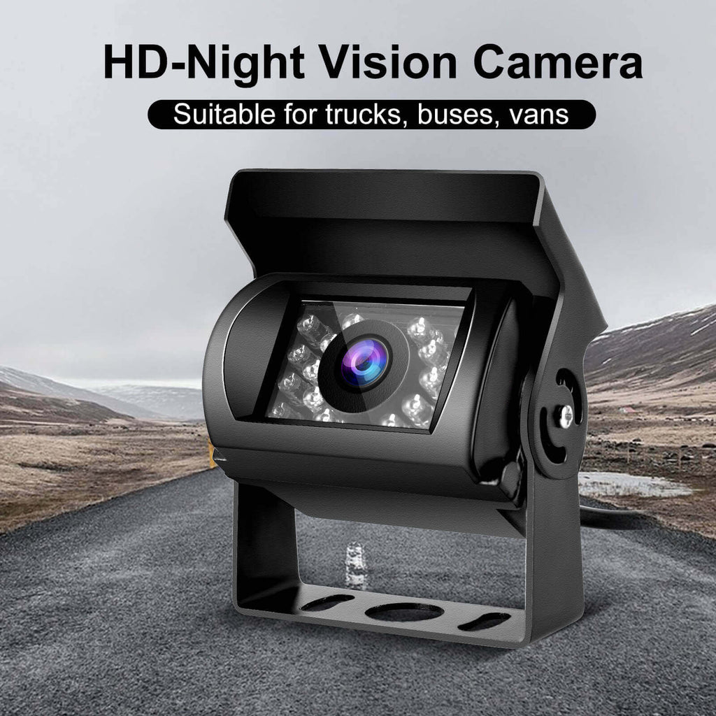 ESSGOO 20m backup camera,HD-Night Vision Camera，Suitable for trucks, buses, vans