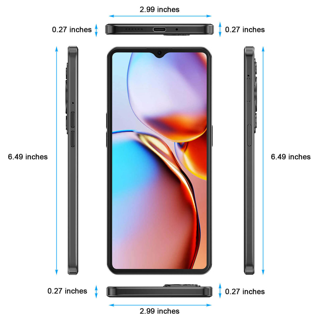 6.56-inch HD screen