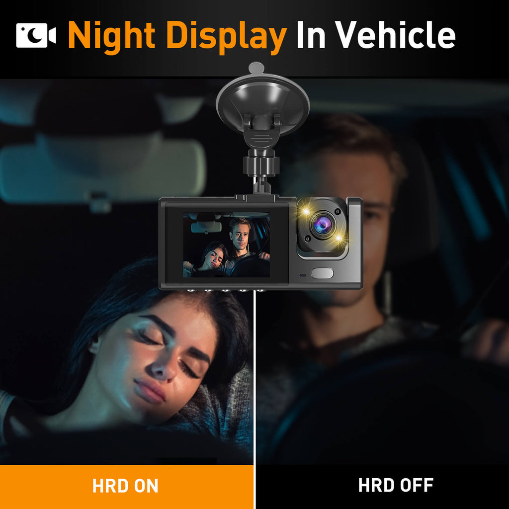 Night Display In Vehicle, dashcam
