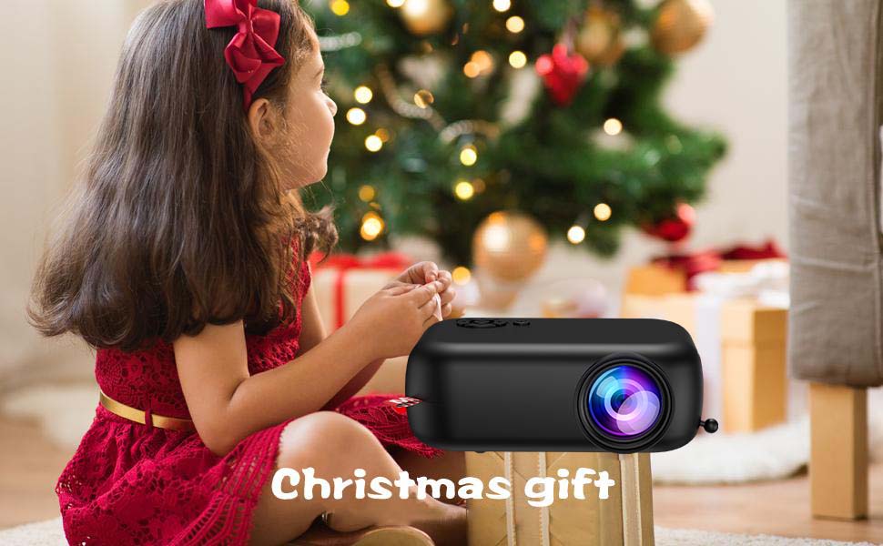 Christmas gift, projector