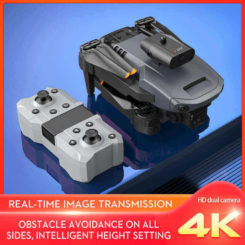 4K HD Dual-Camera Drone With Real-Time Video 4-Sided Obstacle Avoidance Foldable Quadcopter For Beginners With One-Key Return