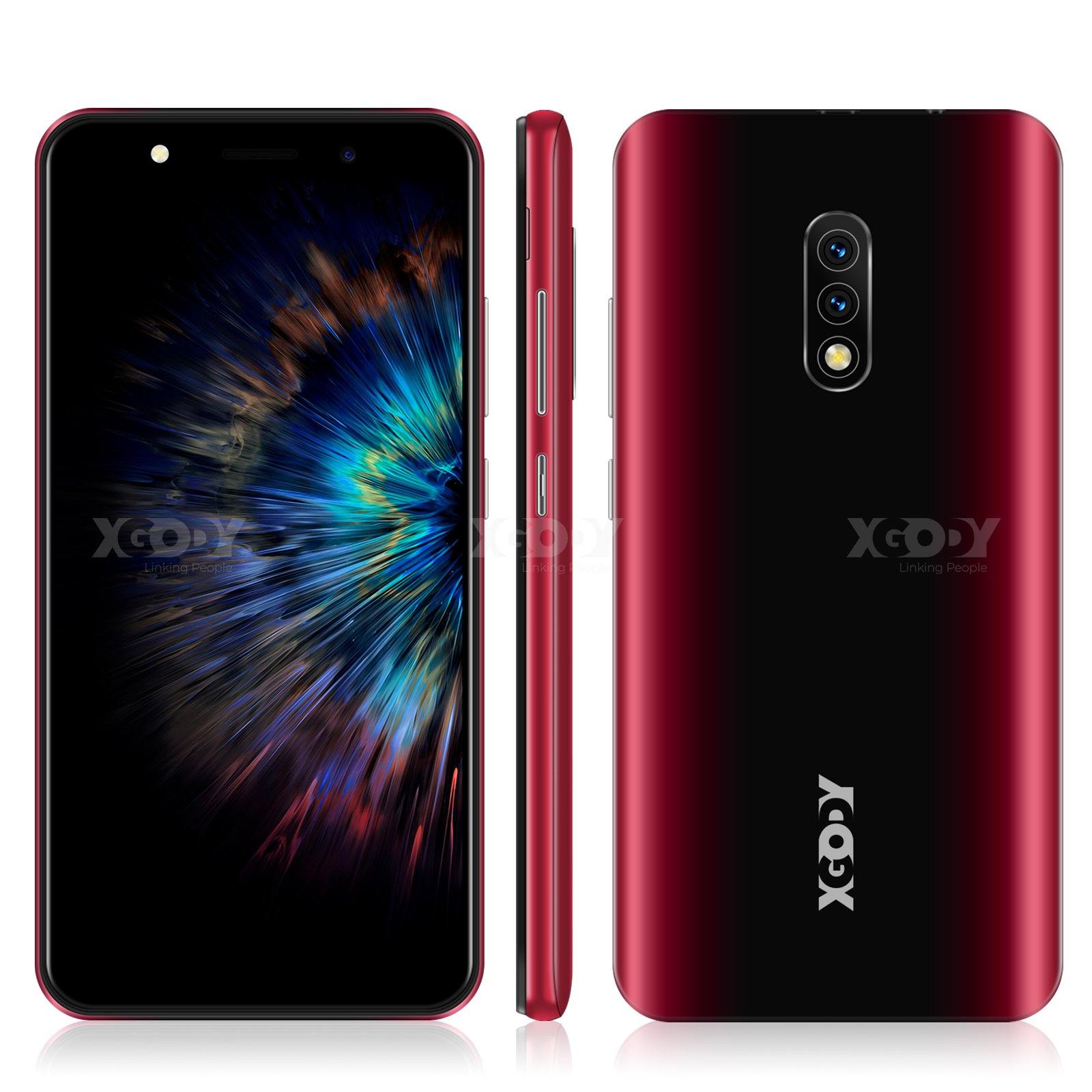 XGODY Mate10+ (Plus) 5.5 Inch Dual SIM & 4-Core Cell Phone