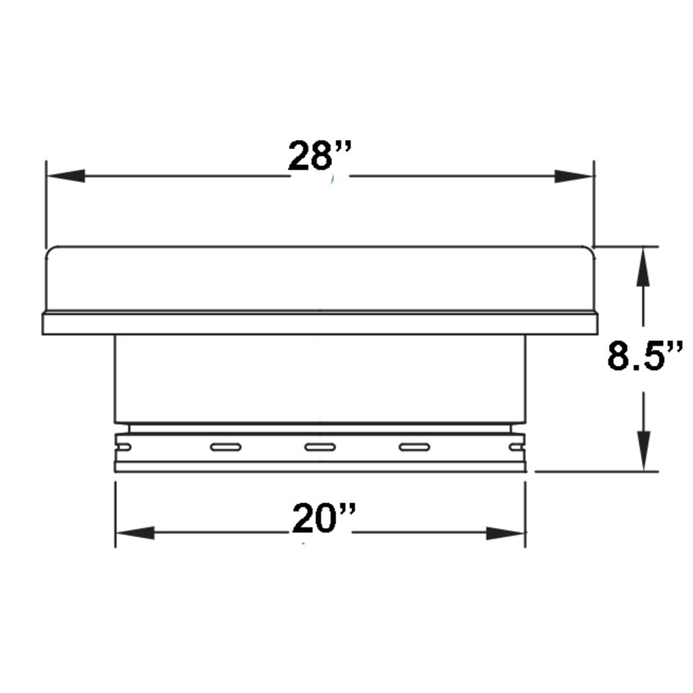 Metal-Fab Type B-Vent 20